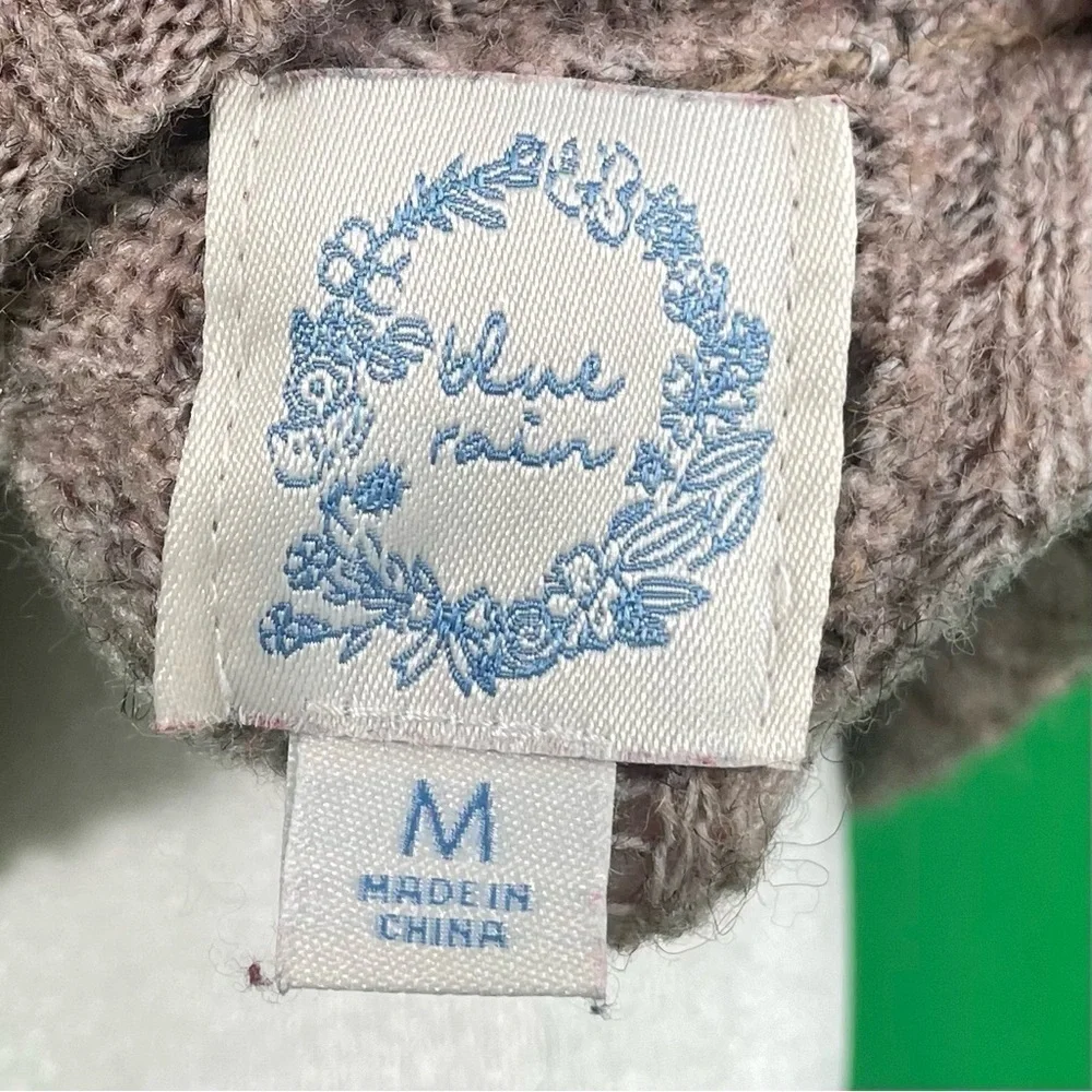 Francescas Cropped brown tan turtleneck sweater - Picture 2 of 6
